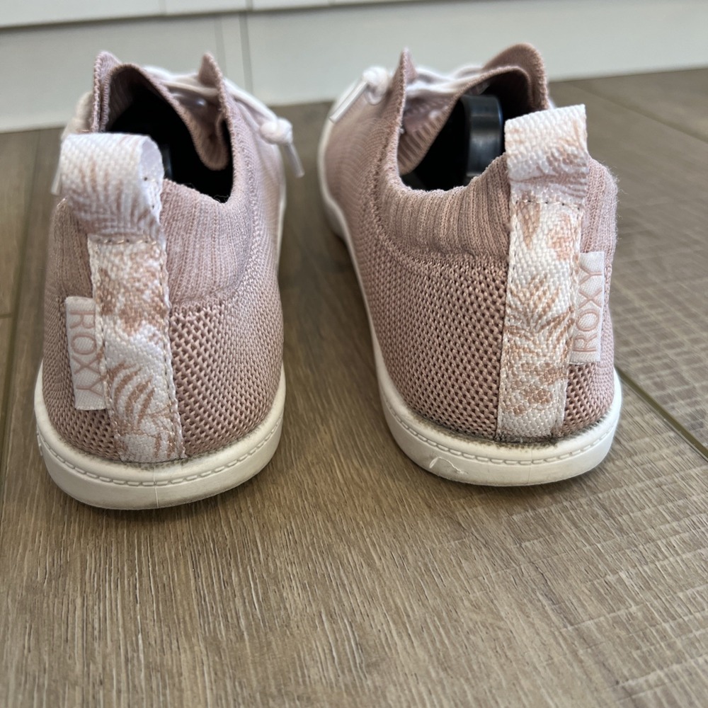 Roxy Bayshore Shoes Sneakers Pink Womens Size 9 Mesh slip on - Picture 4 of 14